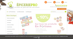 Desktop Screenshot of epicerie-pro.com